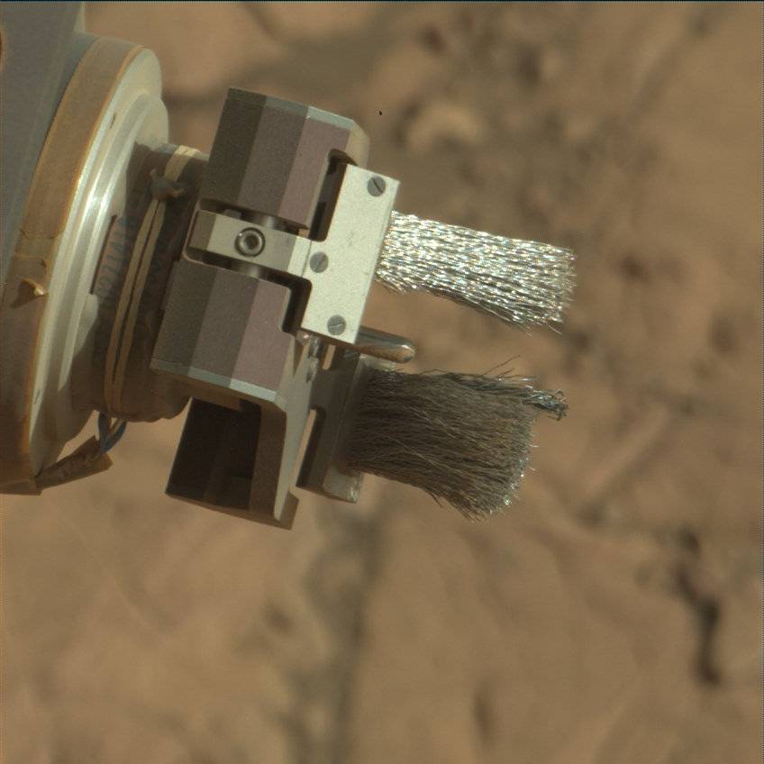 Nasa's Mars rover Curiosity acquired this image using its Mast Camera (Mastcam) on Sol 2005