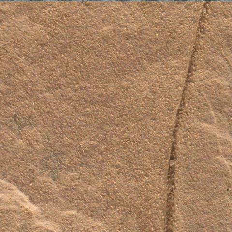Nasa's Mars rover Curiosity acquired this image using its Mars Hand Lens Imager (MAHLI) on Sol 2005