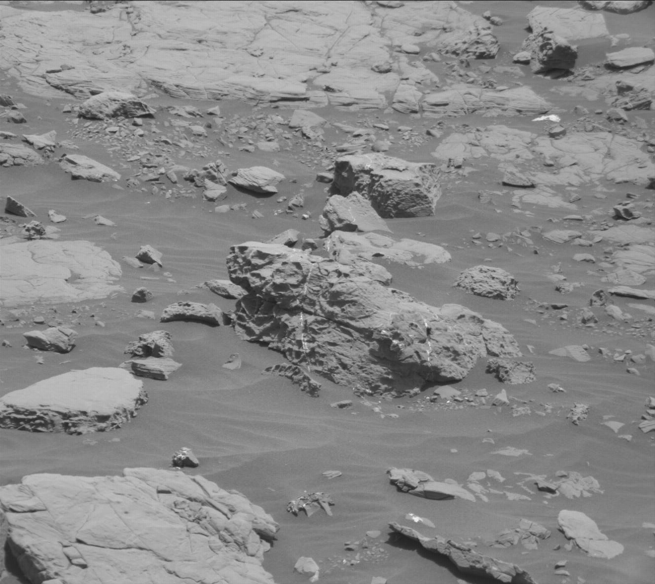 Nasa's Mars rover Curiosity acquired this image using its Mast Camera (Mastcam) on Sol 2007