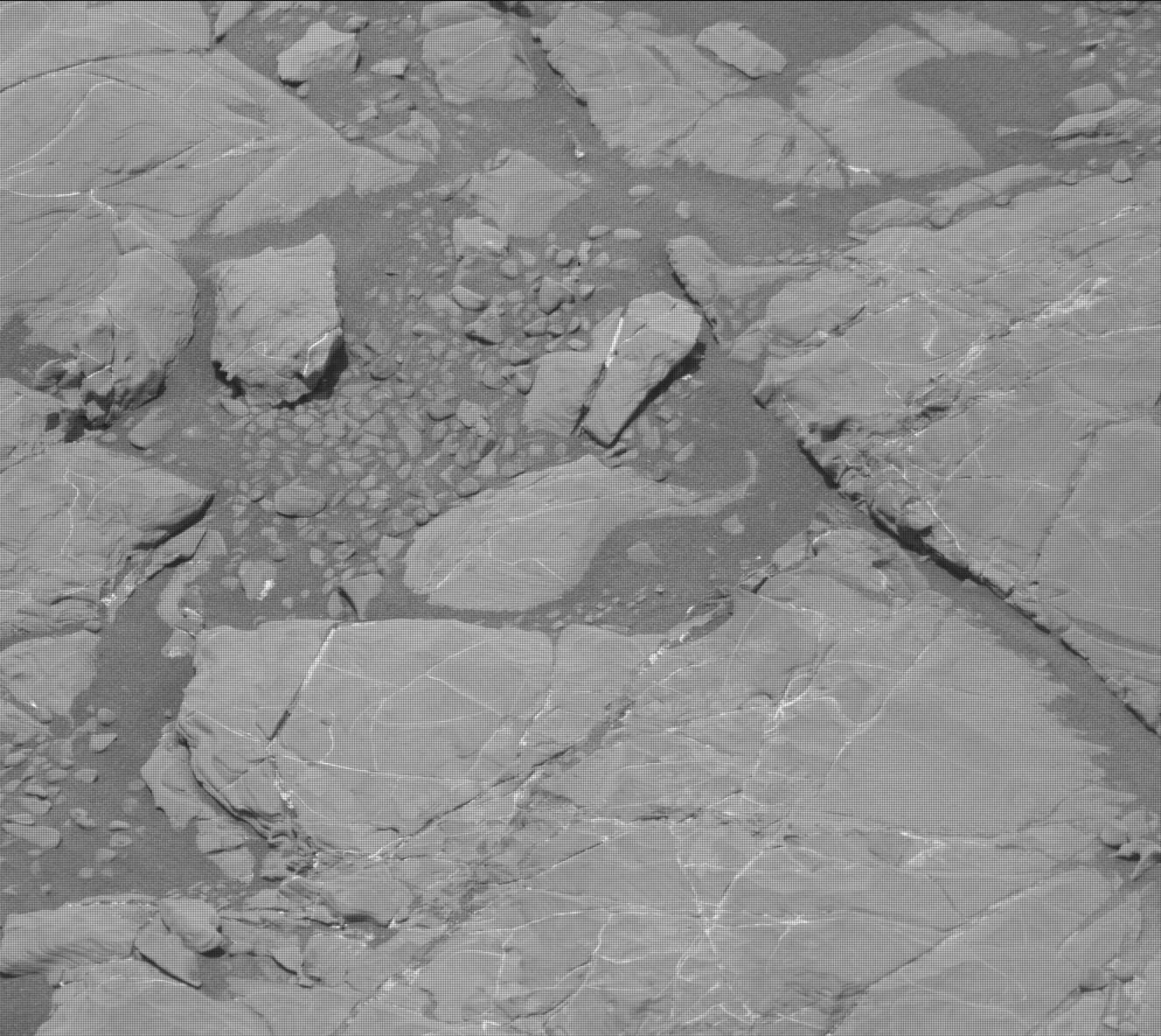 Nasa's Mars rover Curiosity acquired this image using its Mast Camera (Mastcam) on Sol 2008