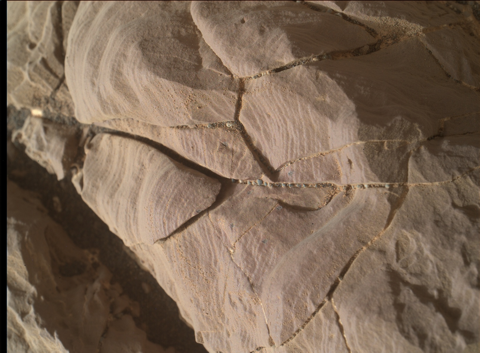 Nasa's Mars rover Curiosity acquired this image using its Mars Hand Lens Imager (MAHLI) on Sol 2008