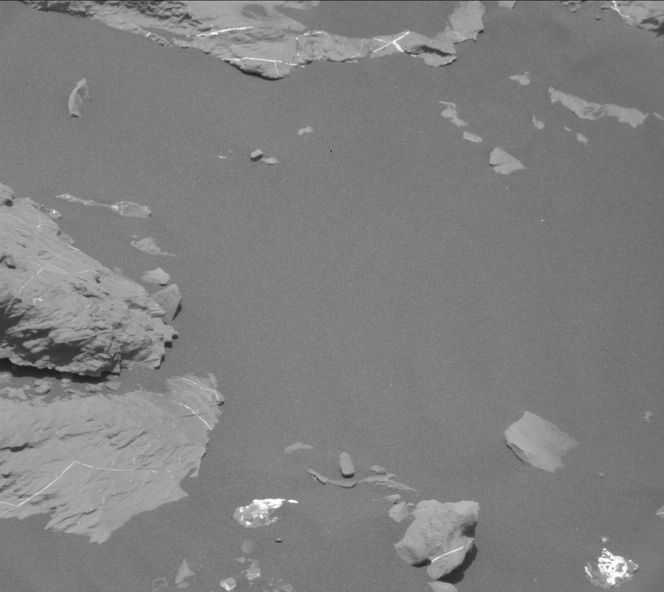 Nasa's Mars rover Curiosity acquired this image using its Mast Camera (Mastcam) on Sol 2011