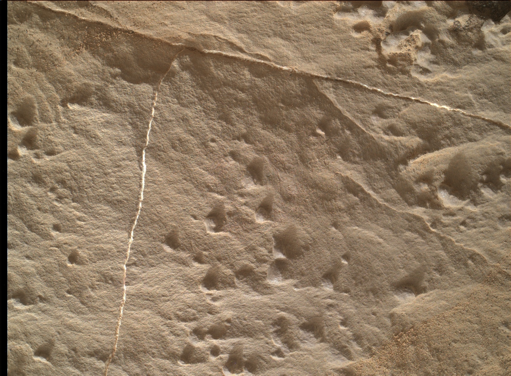 Nasa's Mars rover Curiosity acquired this image using its Mars Hand Lens Imager (MAHLI) on Sol 2013