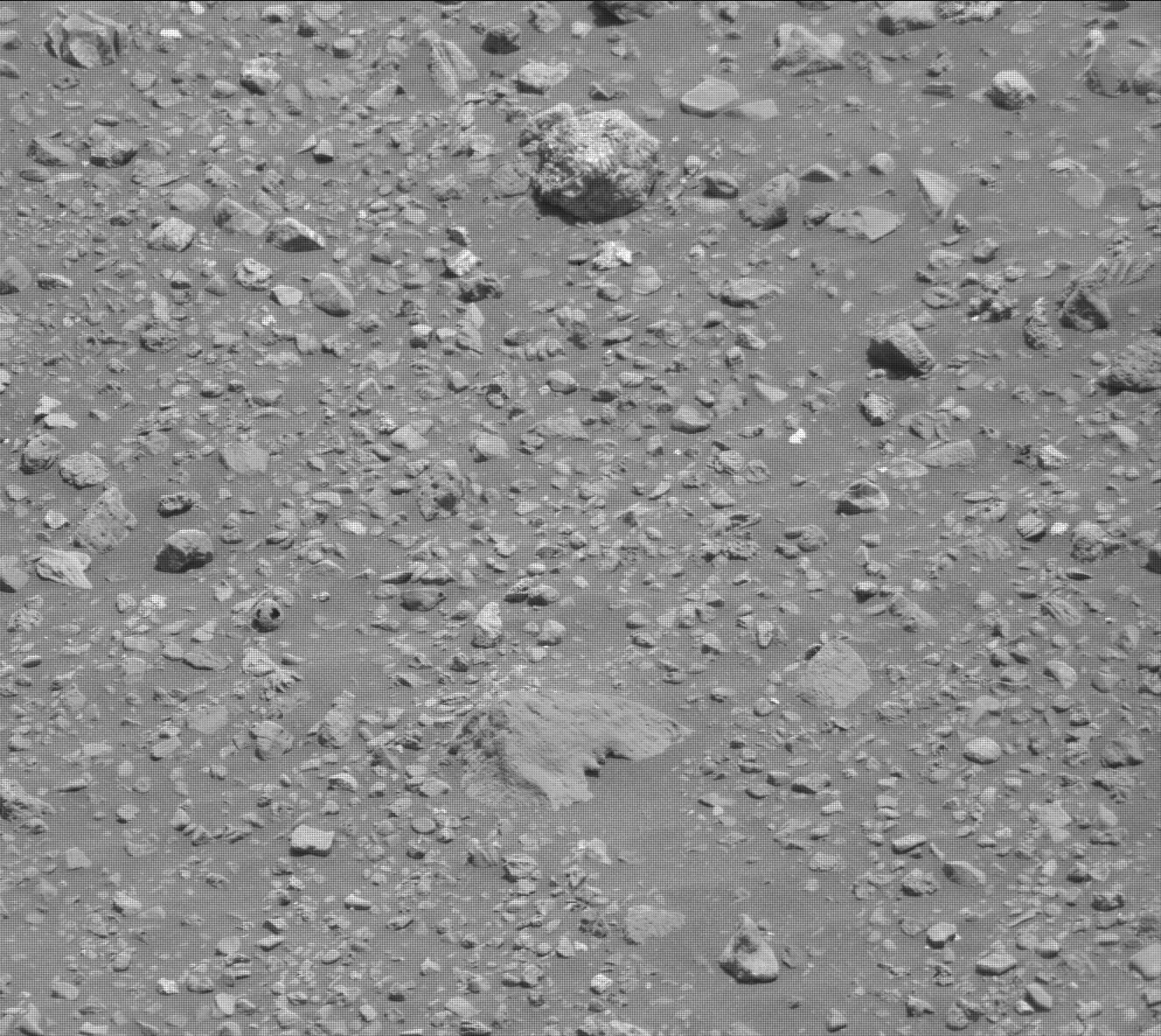 Nasa's Mars rover Curiosity acquired this image using its Mast Camera (Mastcam) on Sol 2014