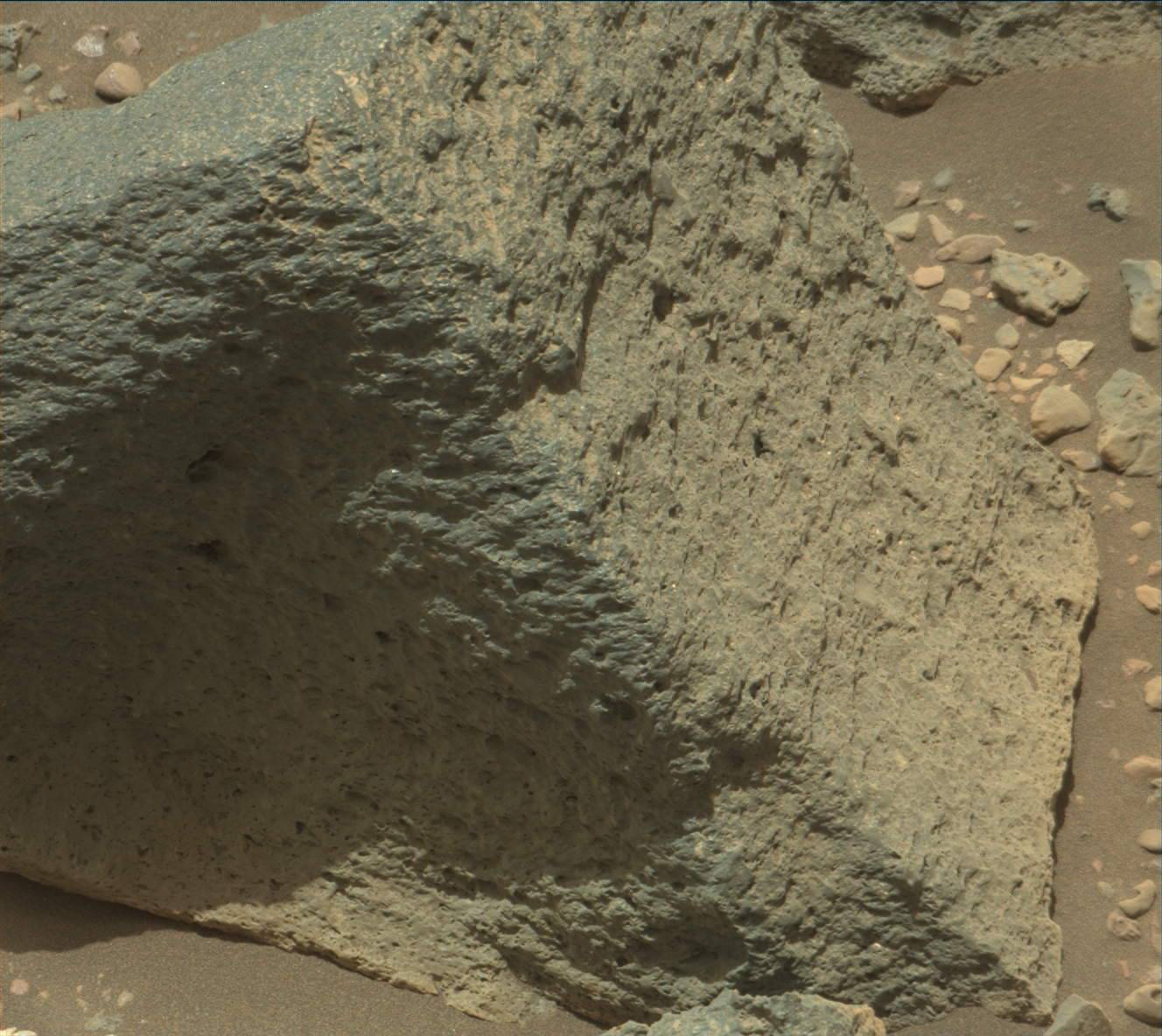 Nasa's Mars rover Curiosity acquired this image using its Mast Camera (Mastcam) on Sol 2016