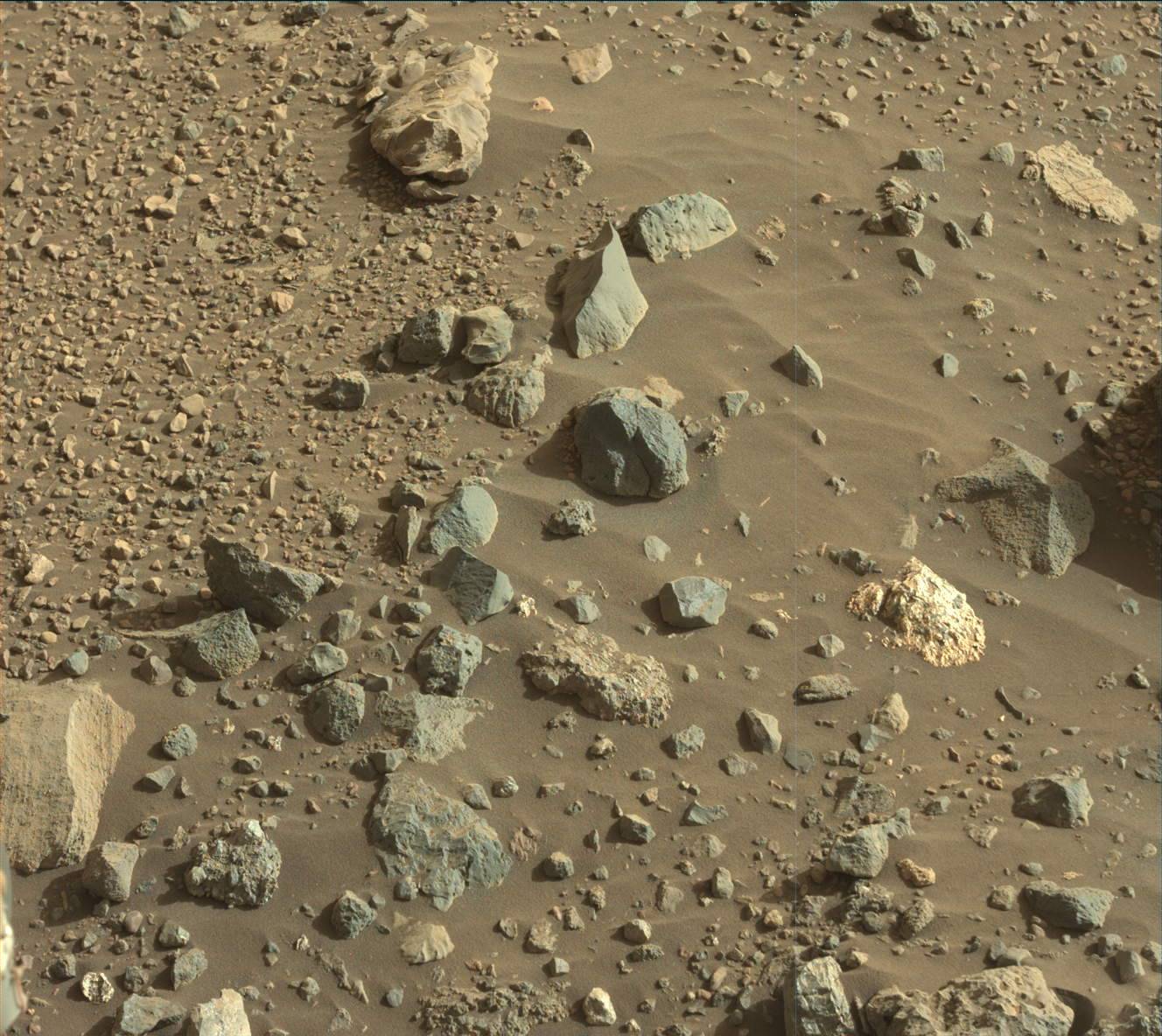 Nasa's Mars rover Curiosity acquired this image using its Mast Camera (Mastcam) on Sol 2017