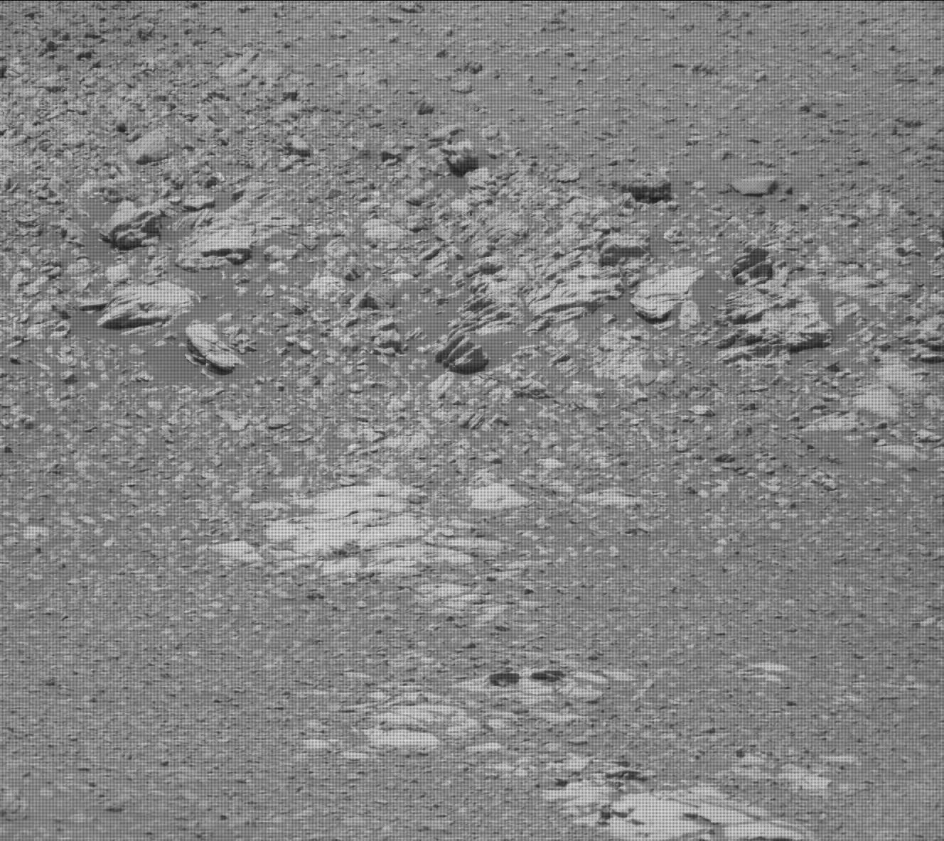 Nasa's Mars rover Curiosity acquired this image using its Mast Camera (Mastcam) on Sol 2019