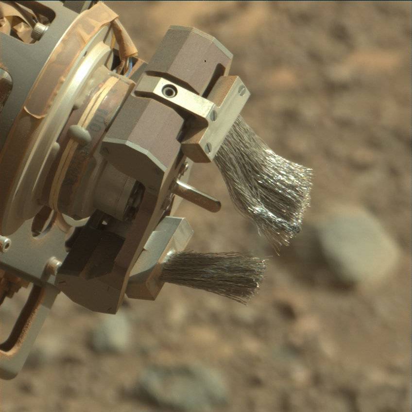 Nasa's Mars rover Curiosity acquired this image using its Mast Camera (Mastcam) on Sol 2022