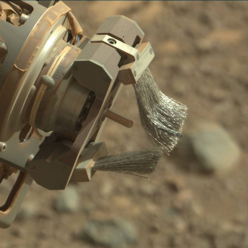 Nasa's Mars rover Curiosity acquired this image using its Mast Camera (Mastcam) on Sol 2022
