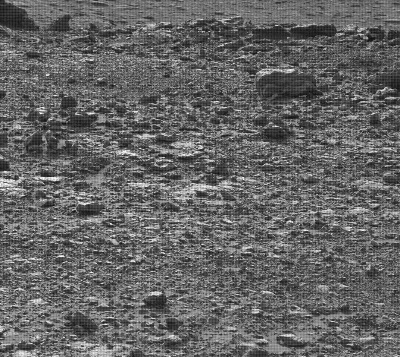 Nasa's Mars rover Curiosity acquired this image using its Mast Camera (Mastcam) on Sol 2027