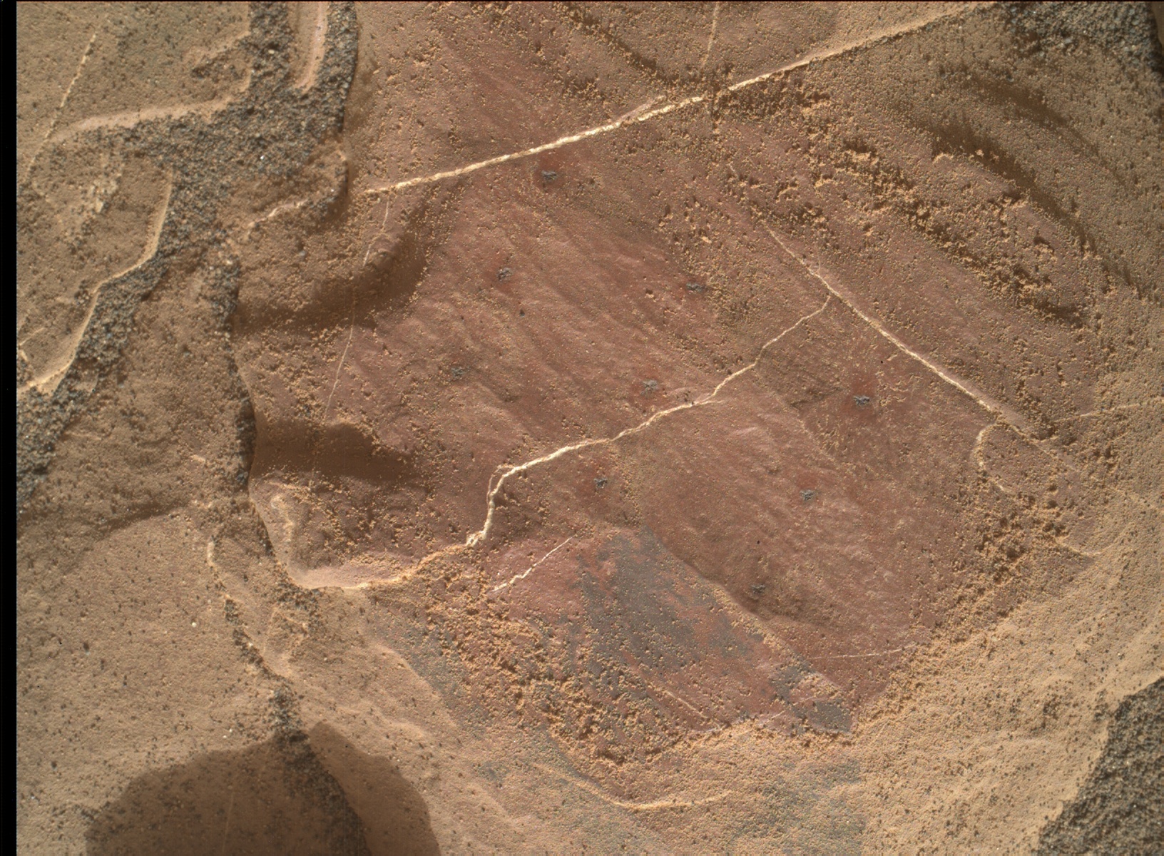 Nasa's Mars rover Curiosity acquired this image using its Mars Hand Lens Imager (MAHLI) on Sol 2029