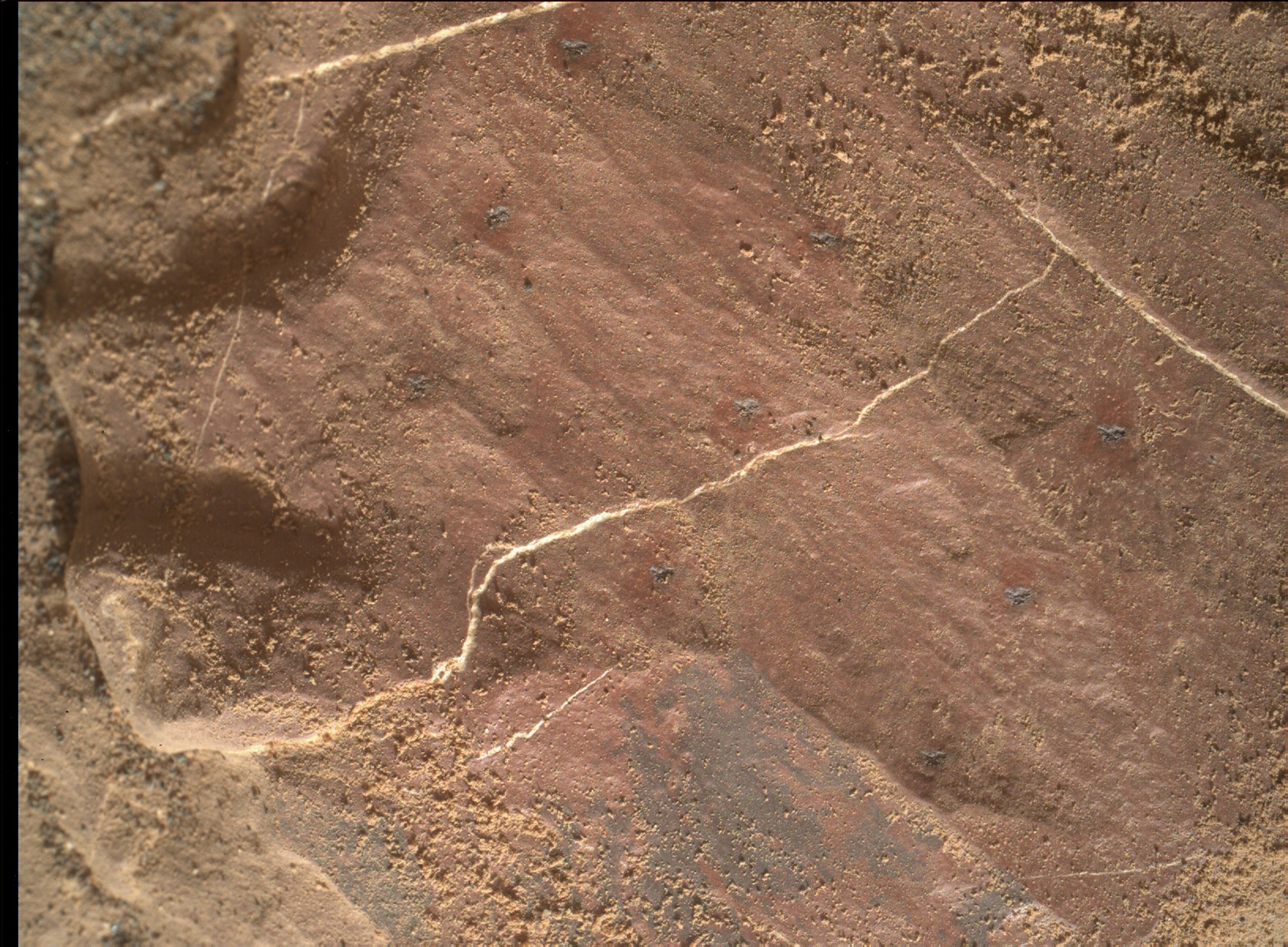 Nasa's Mars rover Curiosity acquired this image using its Mars Hand Lens Imager (MAHLI) on Sol 2029