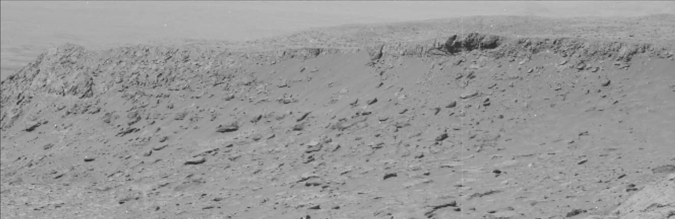 Nasa's Mars rover Curiosity acquired this image using its Mast Camera (Mastcam) on Sol 2038