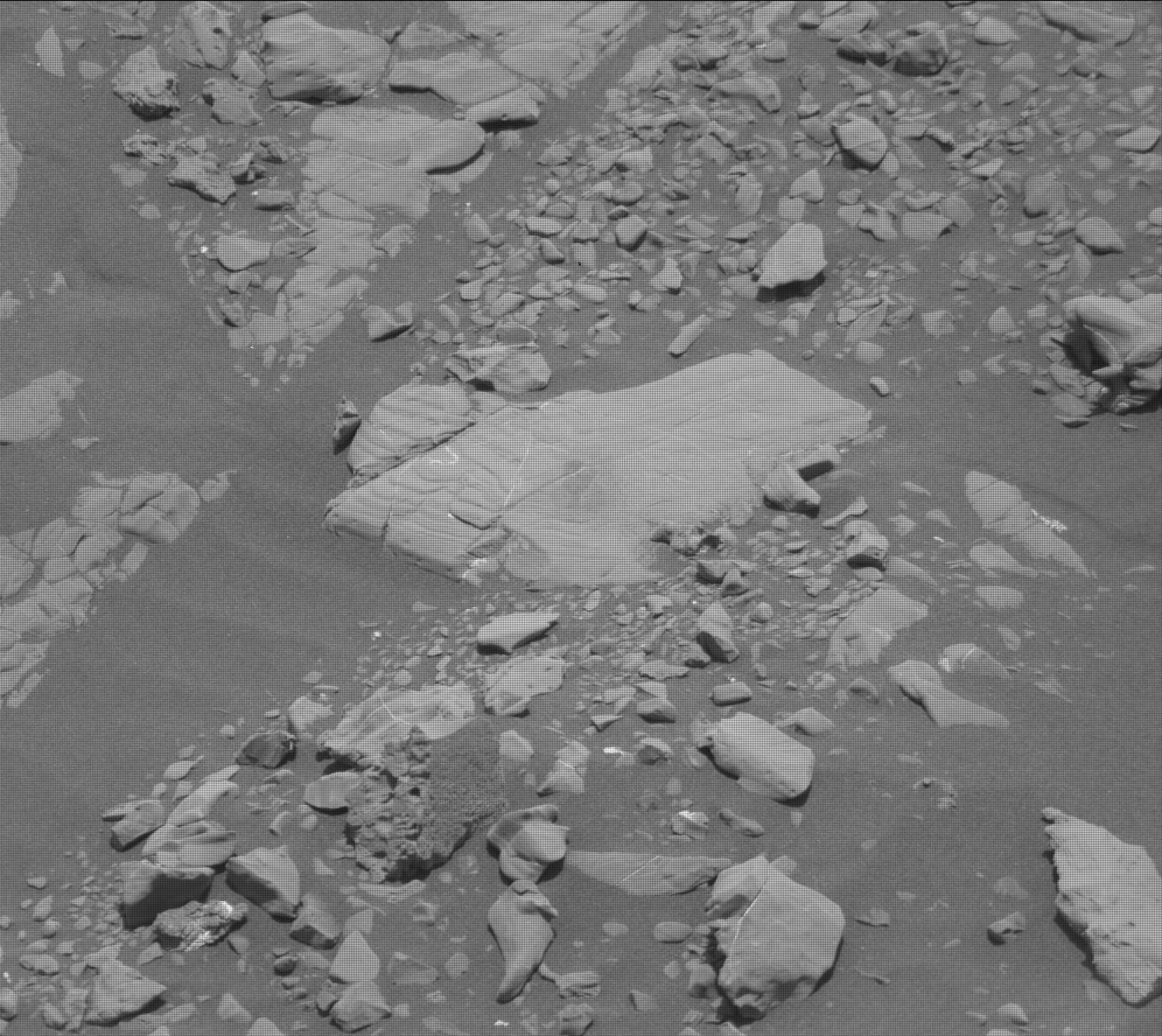 Nasa's Mars rover Curiosity acquired this image using its Mast Camera (Mastcam) on Sol 2040
