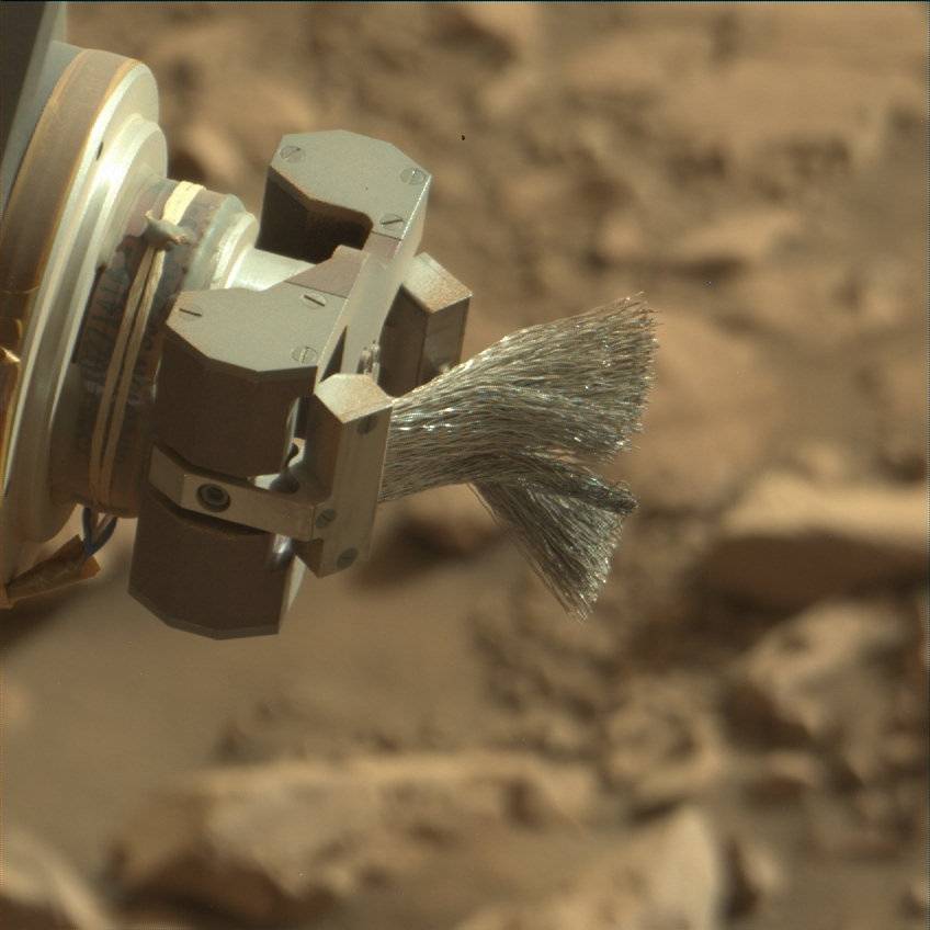 Nasa's Mars rover Curiosity acquired this image using its Mast Camera (Mastcam) on Sol 2042