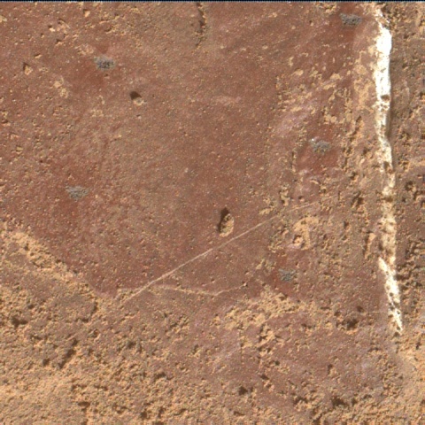 Nasa's Mars rover Curiosity acquired this image using its Mars Hand Lens Imager (MAHLI) on Sol 2042