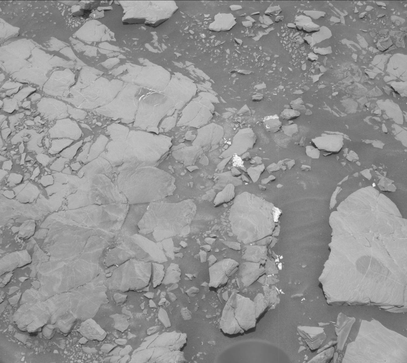 Nasa's Mars rover Curiosity acquired this image using its Mast Camera (Mastcam) on Sol 2043