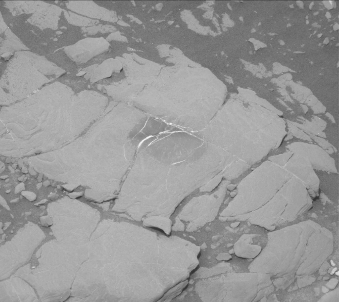 Nasa's Mars rover Curiosity acquired this image using its Mast Camera (Mastcam) on Sol 2043
