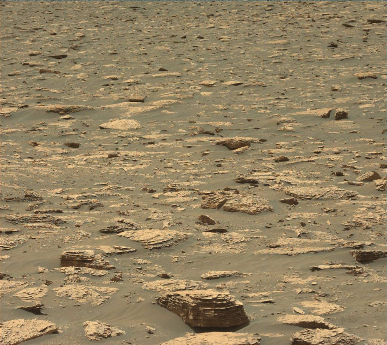 Nasa's Mars rover Curiosity acquired this image using its Mast Camera (Mastcam) on Sol 2047
