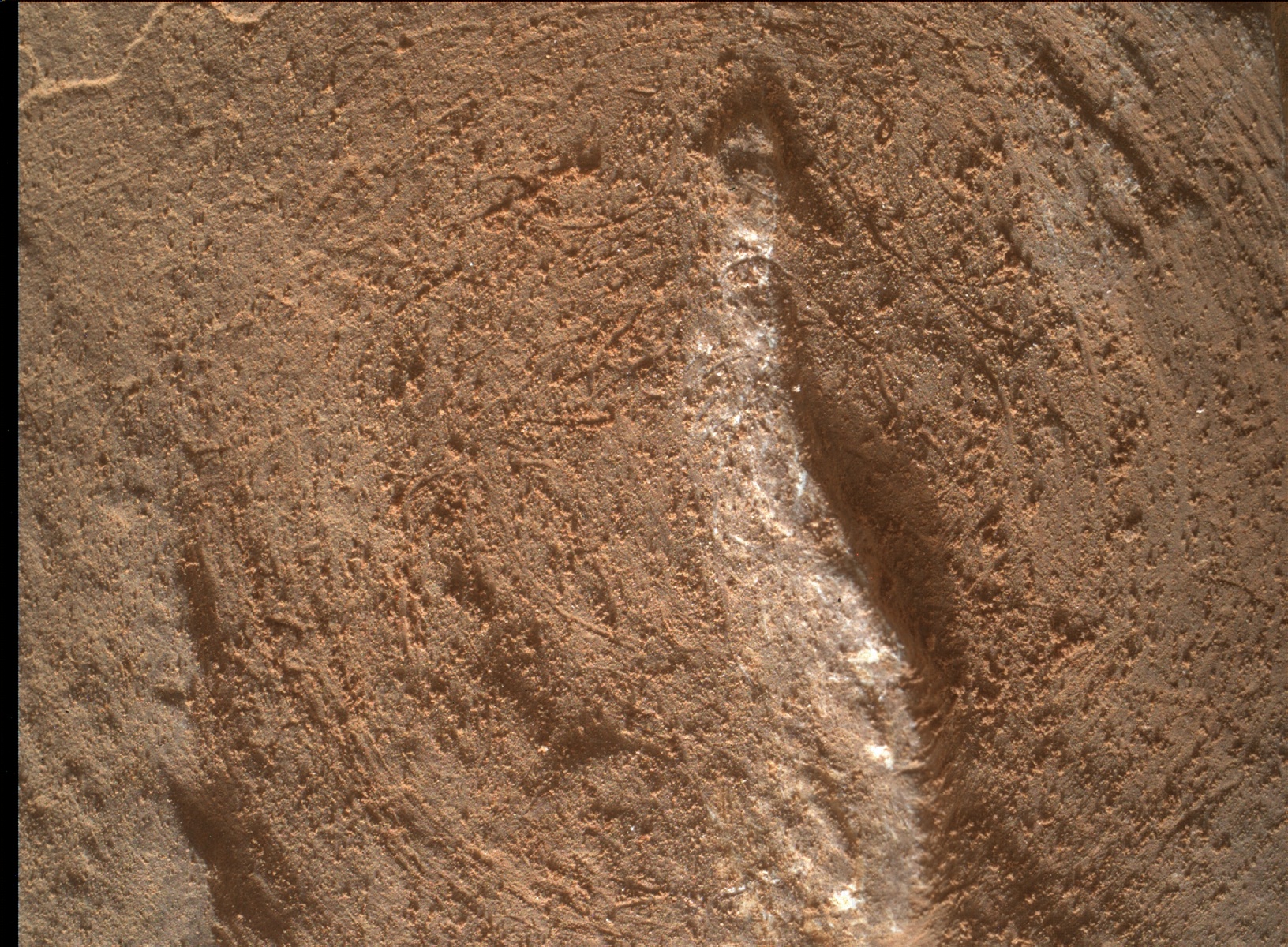 Nasa's Mars rover Curiosity acquired this image using its Mars Hand Lens Imager (MAHLI) on Sol 2048