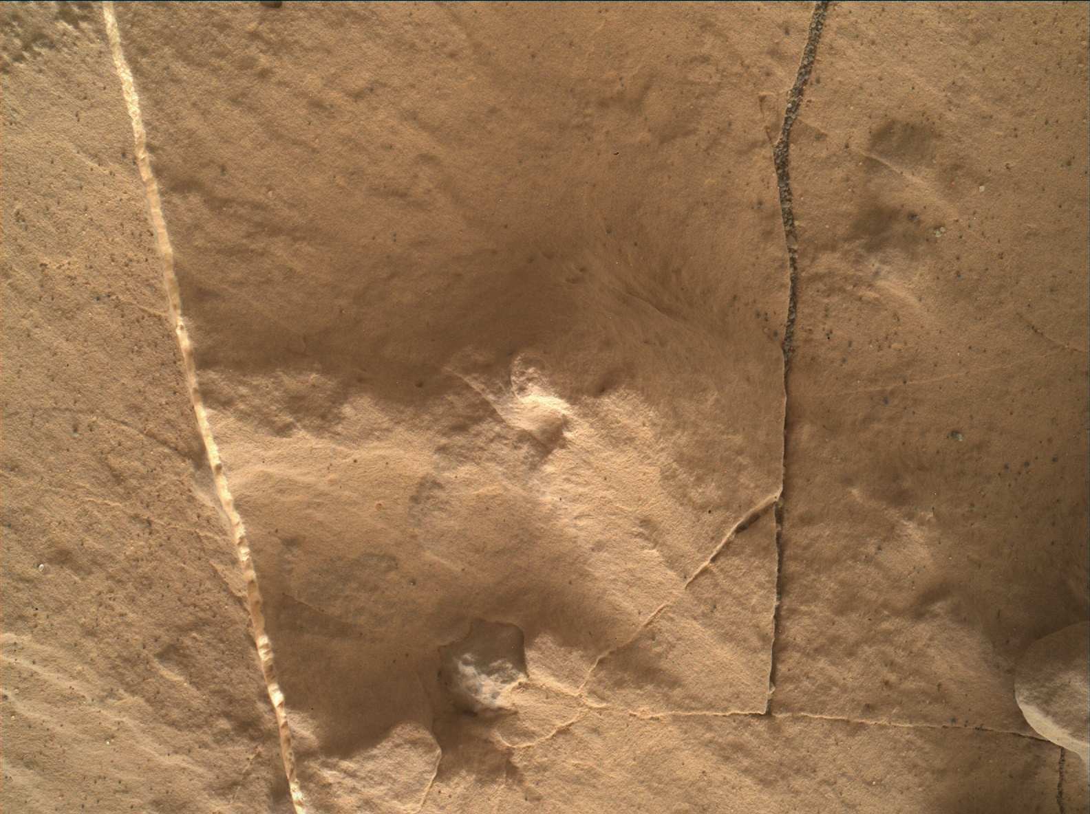 Nasa's Mars rover Curiosity acquired this image using its Mars Hand Lens Imager (MAHLI) on Sol 2050