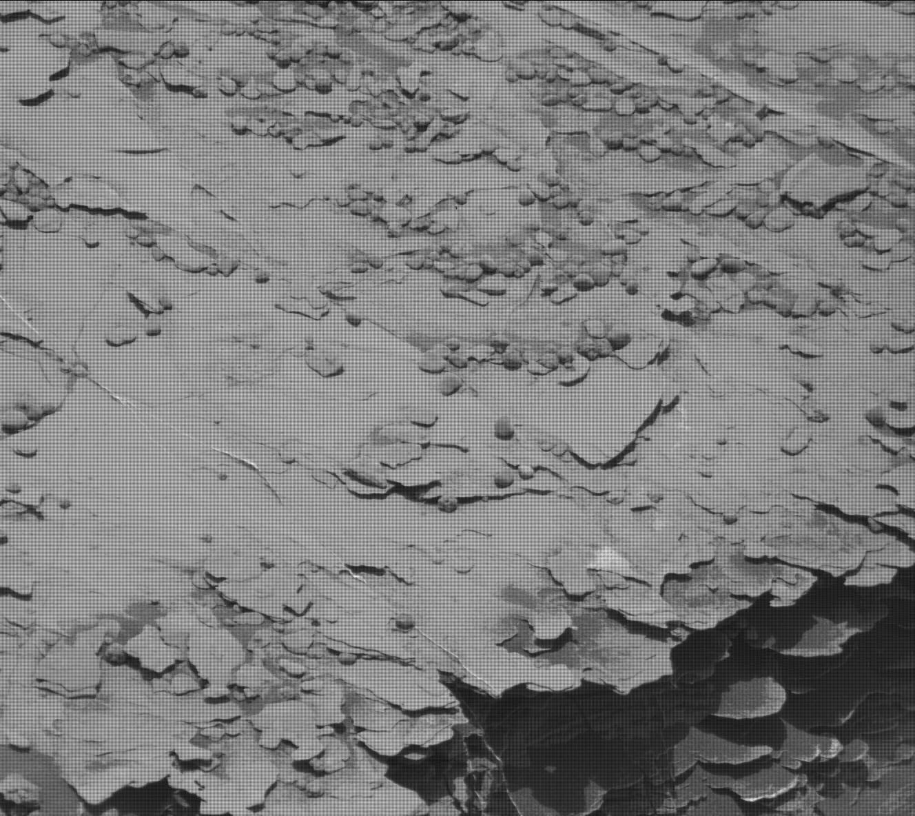 Nasa's Mars rover Curiosity acquired this image using its Mast Camera (Mastcam) on Sol 2053