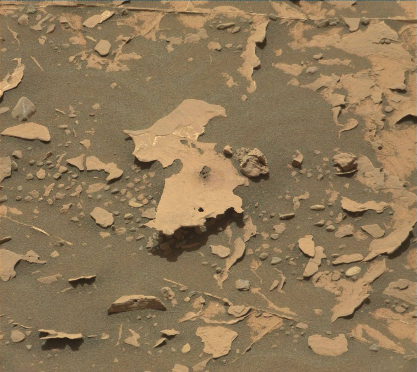 Nasa's Mars rover Curiosity acquired this image using its Mast Camera (Mastcam) on Sol 2056
