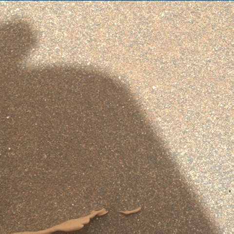 Nasa's Mars rover Curiosity acquired this image using its Mars Hand Lens Imager (MAHLI) on Sol 2057