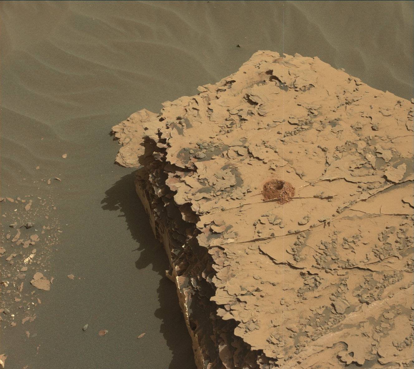 Nasa's Mars rover Curiosity acquired this image using its Mast Camera (Mastcam) on Sol 2058
