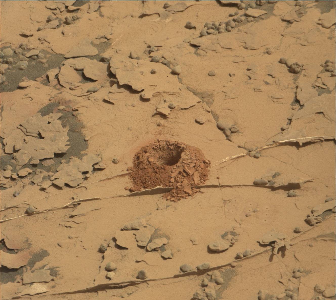 Nasa's Mars rover Curiosity acquired this image using its Mast Camera (Mastcam) on Sol 2058