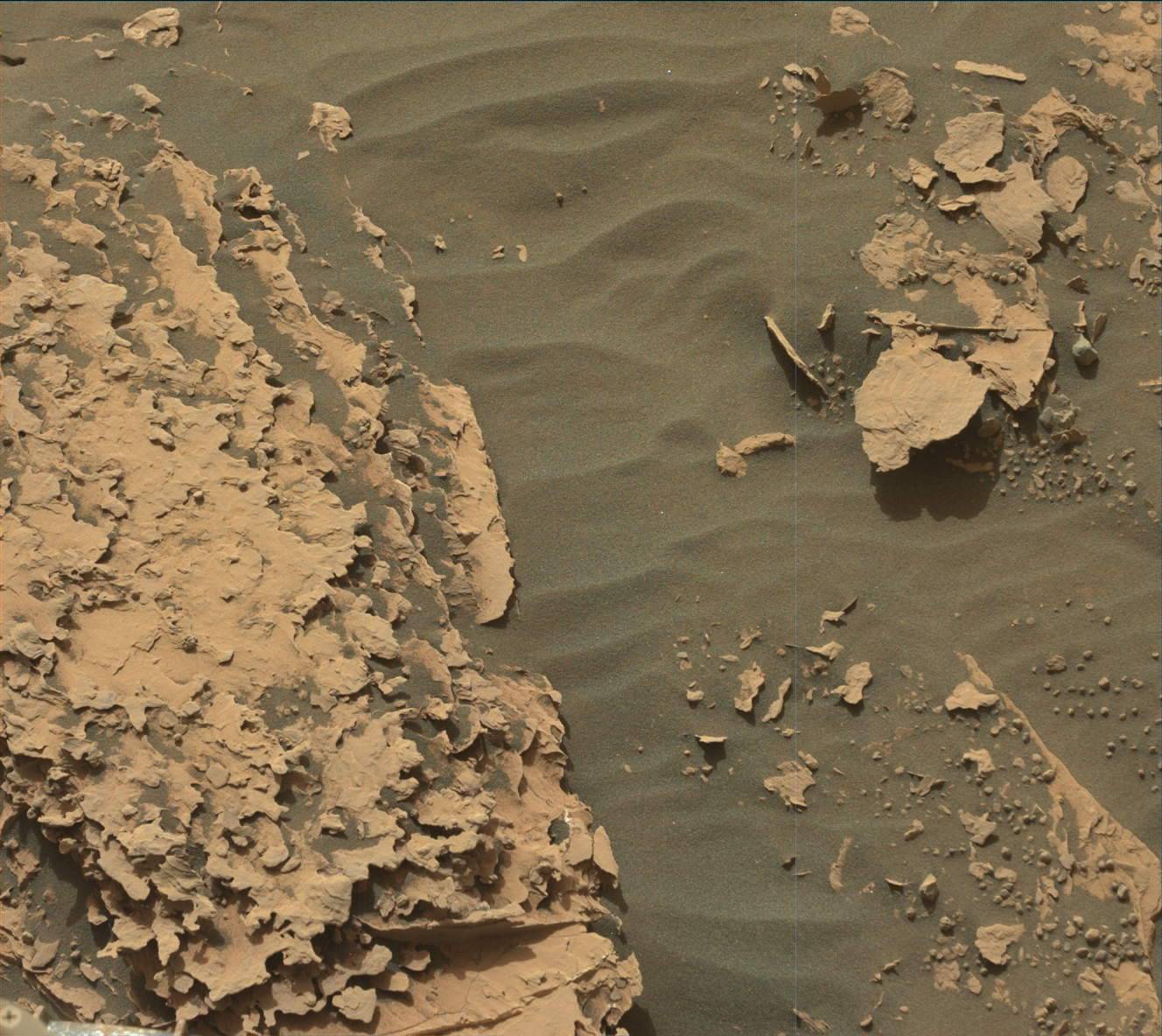 Nasa's Mars rover Curiosity acquired this image using its Mast Camera (Mastcam) on Sol 2062