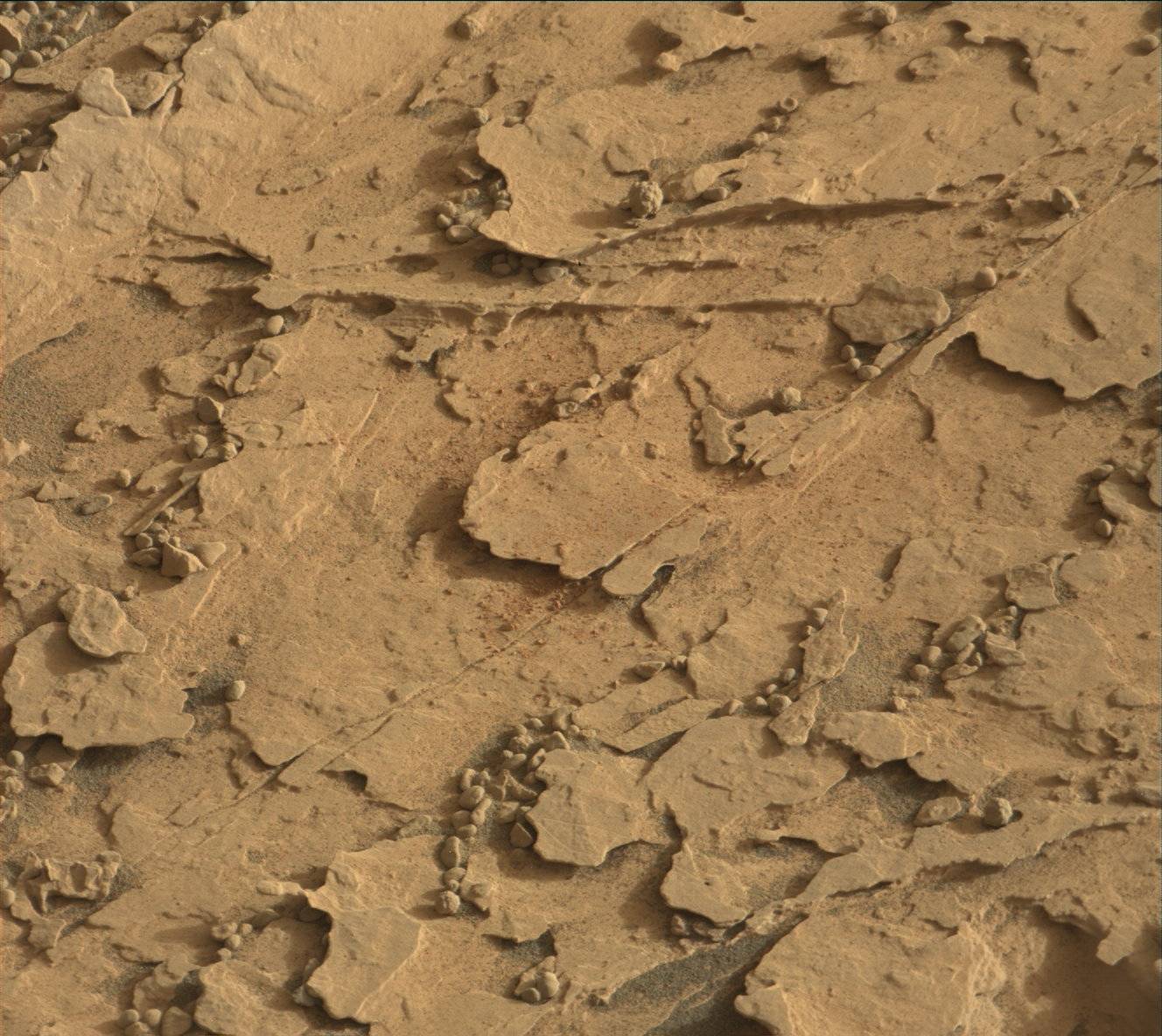 Nasa's Mars rover Curiosity acquired this image using its Mast Camera (Mastcam) on Sol 2066