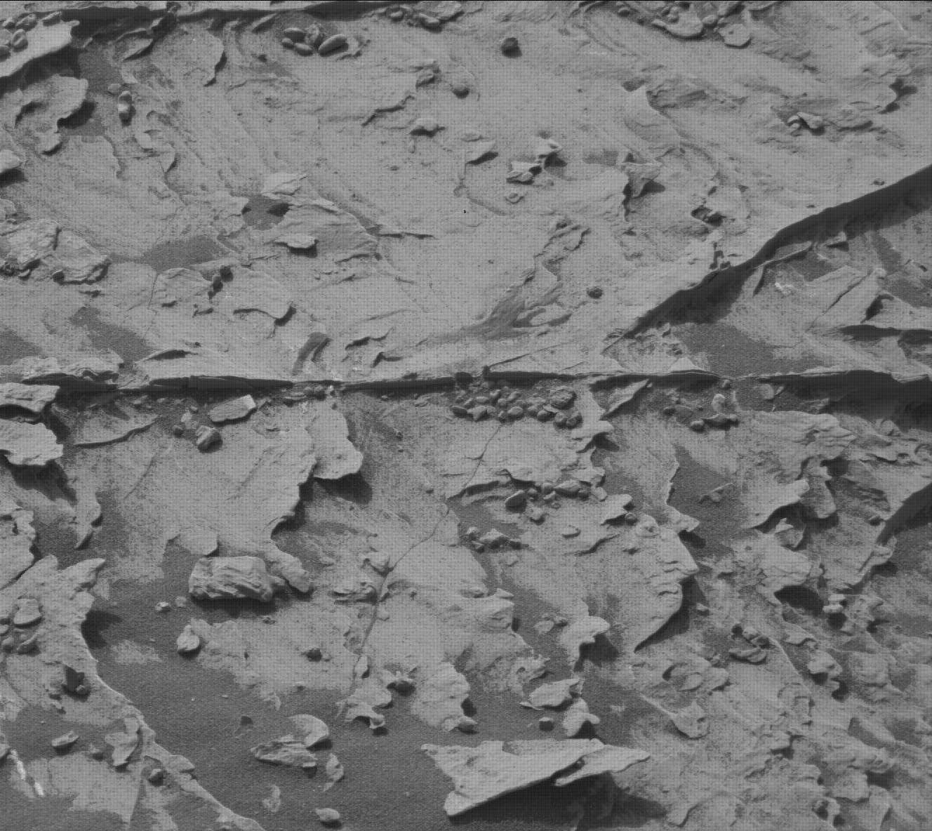 Nasa's Mars rover Curiosity acquired this image using its Mast Camera (Mastcam) on Sol 2067