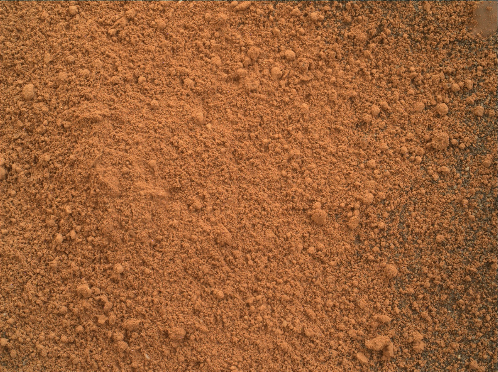 Nasa's Mars rover Curiosity acquired this image using its Mars Hand Lens Imager (MAHLI) on Sol 2080