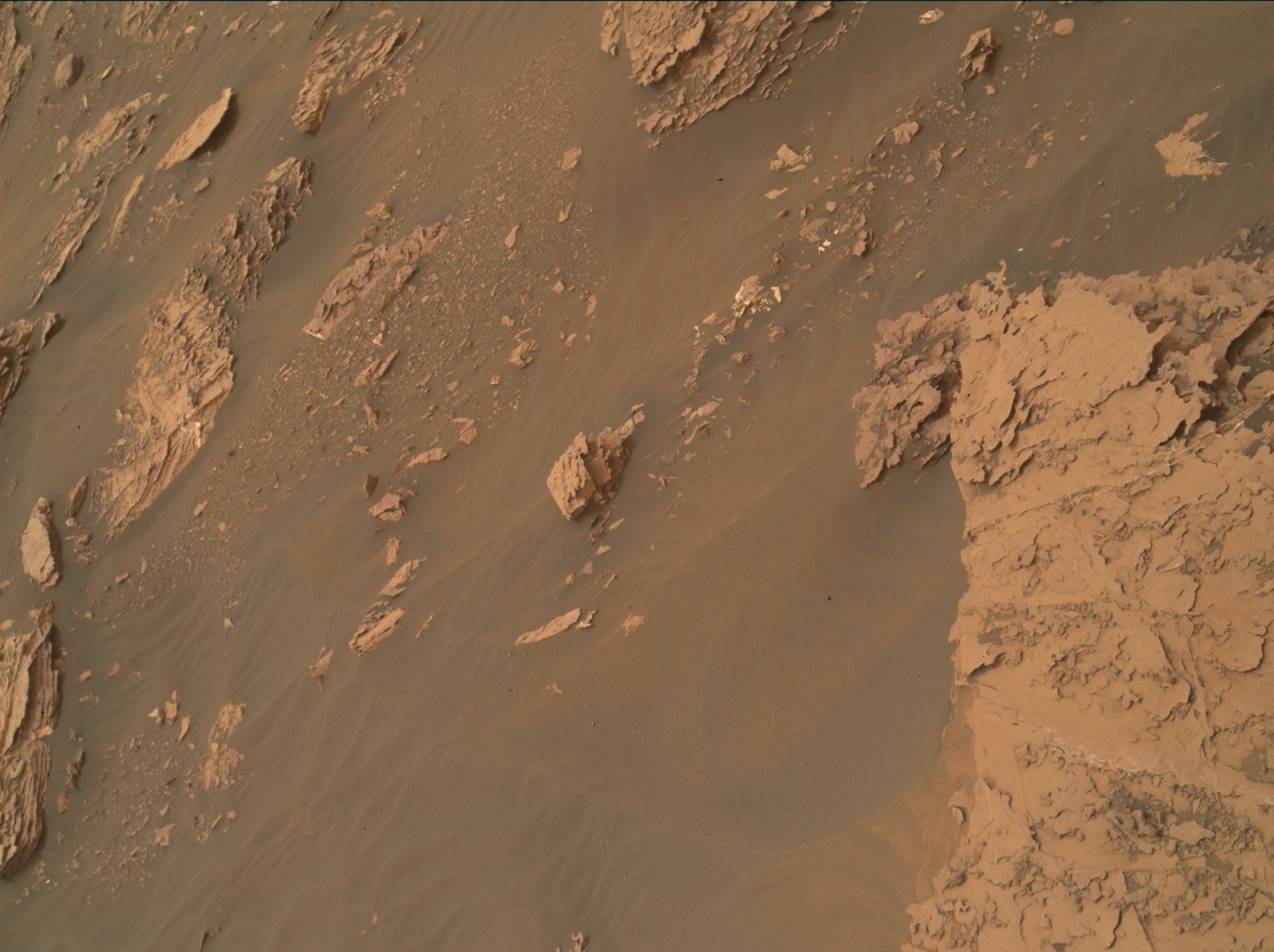 Nasa's Mars rover Curiosity acquired this image using its Mars Hand Lens Imager (MAHLI) on Sol 2082