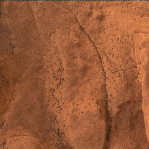 Nasa's Mars rover Curiosity acquired this image using its Mars Hand Lens Imager (MAHLI) on Sol 2086