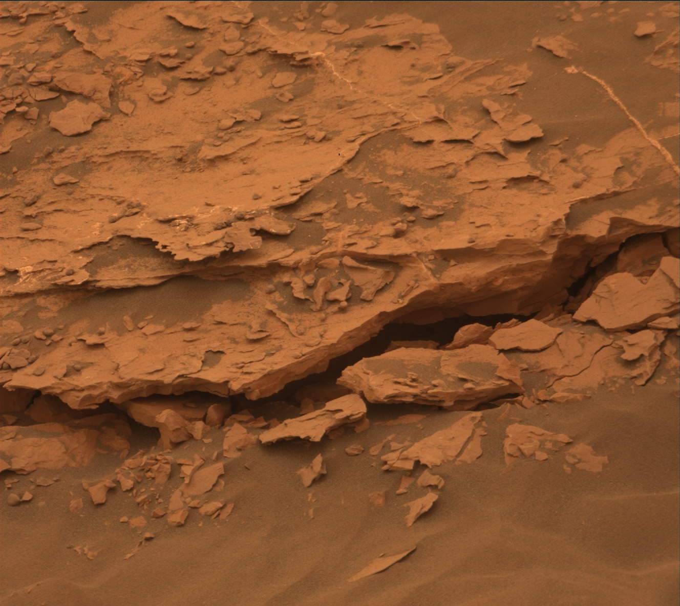 Nasa's Mars rover Curiosity acquired this image using its Mast Camera (Mastcam) on Sol 2088