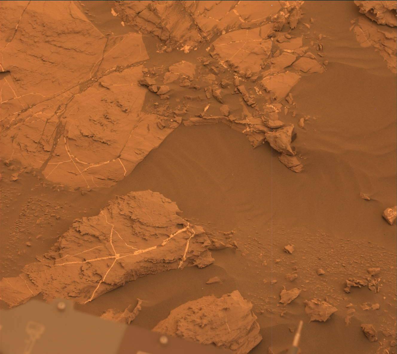 Nasa's Mars rover Curiosity acquired this image using its Mast Camera (Mastcam) on Sol 2095