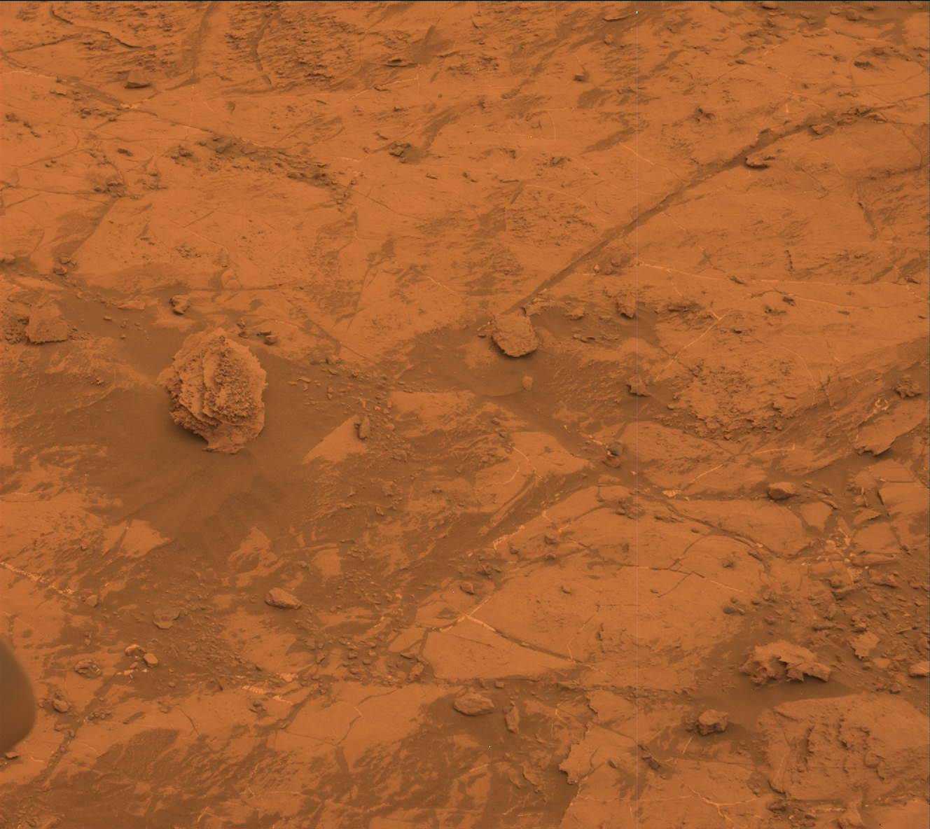 Nasa's Mars rover Curiosity acquired this image using its Mast Camera (Mastcam) on Sol 2095