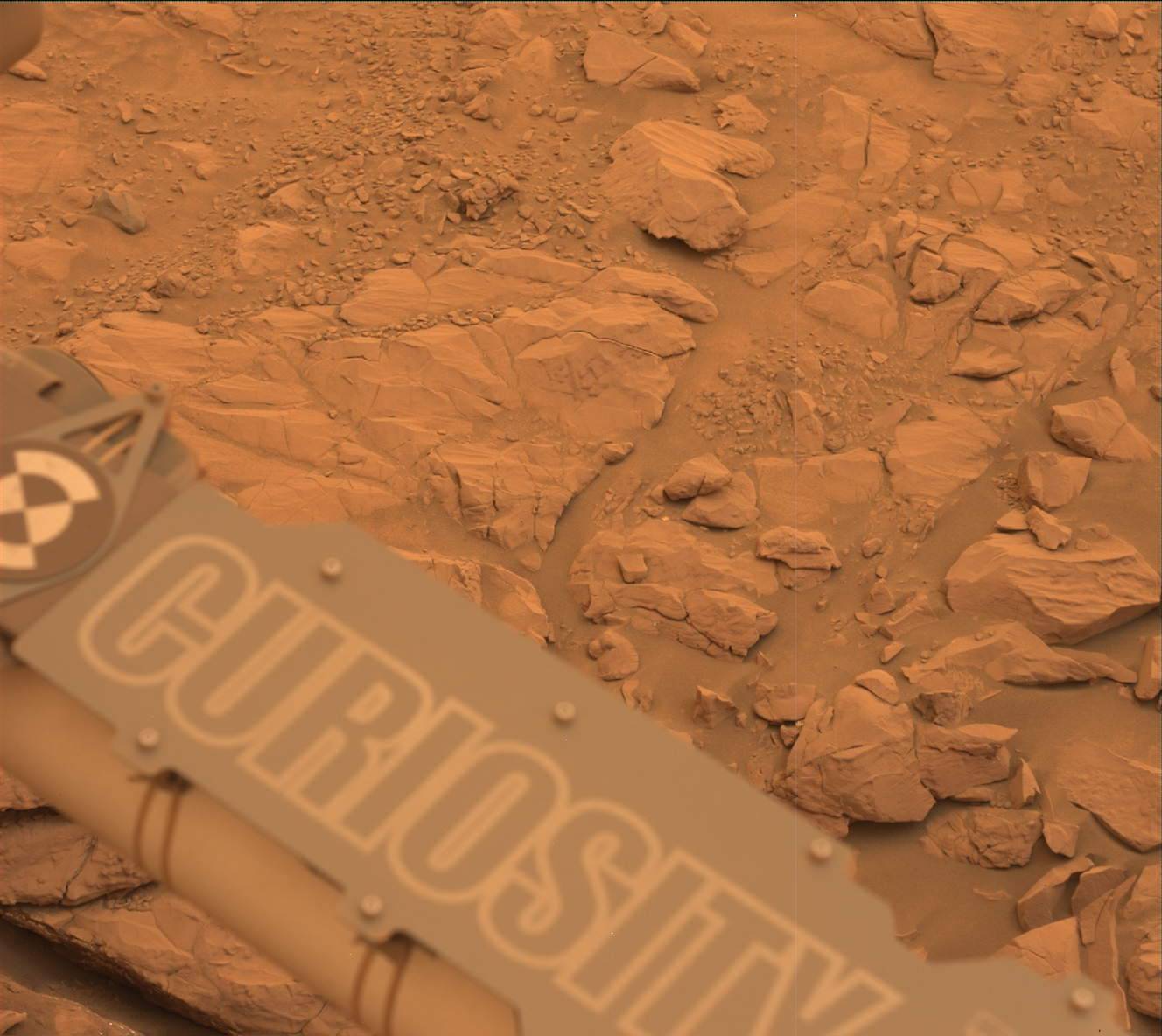 Nasa's Mars rover Curiosity acquired this image using its Mast Camera (Mastcam) on Sol 2098