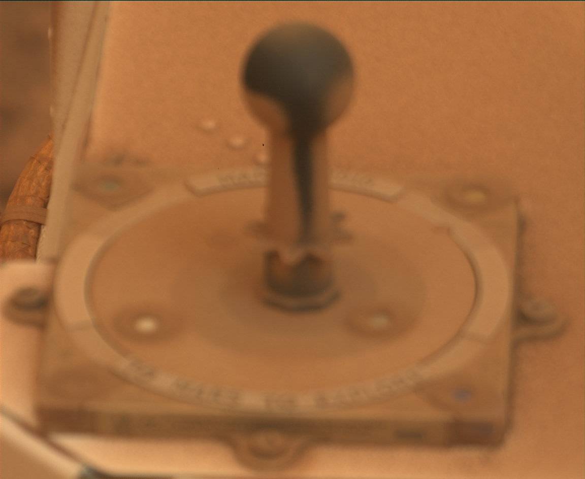 Nasa's Mars rover Curiosity acquired this image using its Mast Camera (Mastcam) on Sol 2101