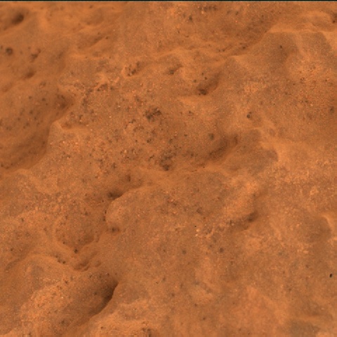 Nasa's Mars rover Curiosity acquired this image using its Mars Hand Lens Imager (MAHLI) on Sol 2107