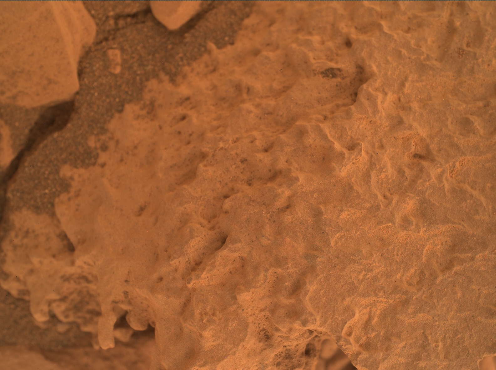 Nasa's Mars rover Curiosity acquired this image using its Mars Hand Lens Imager (MAHLI) on Sol 2107