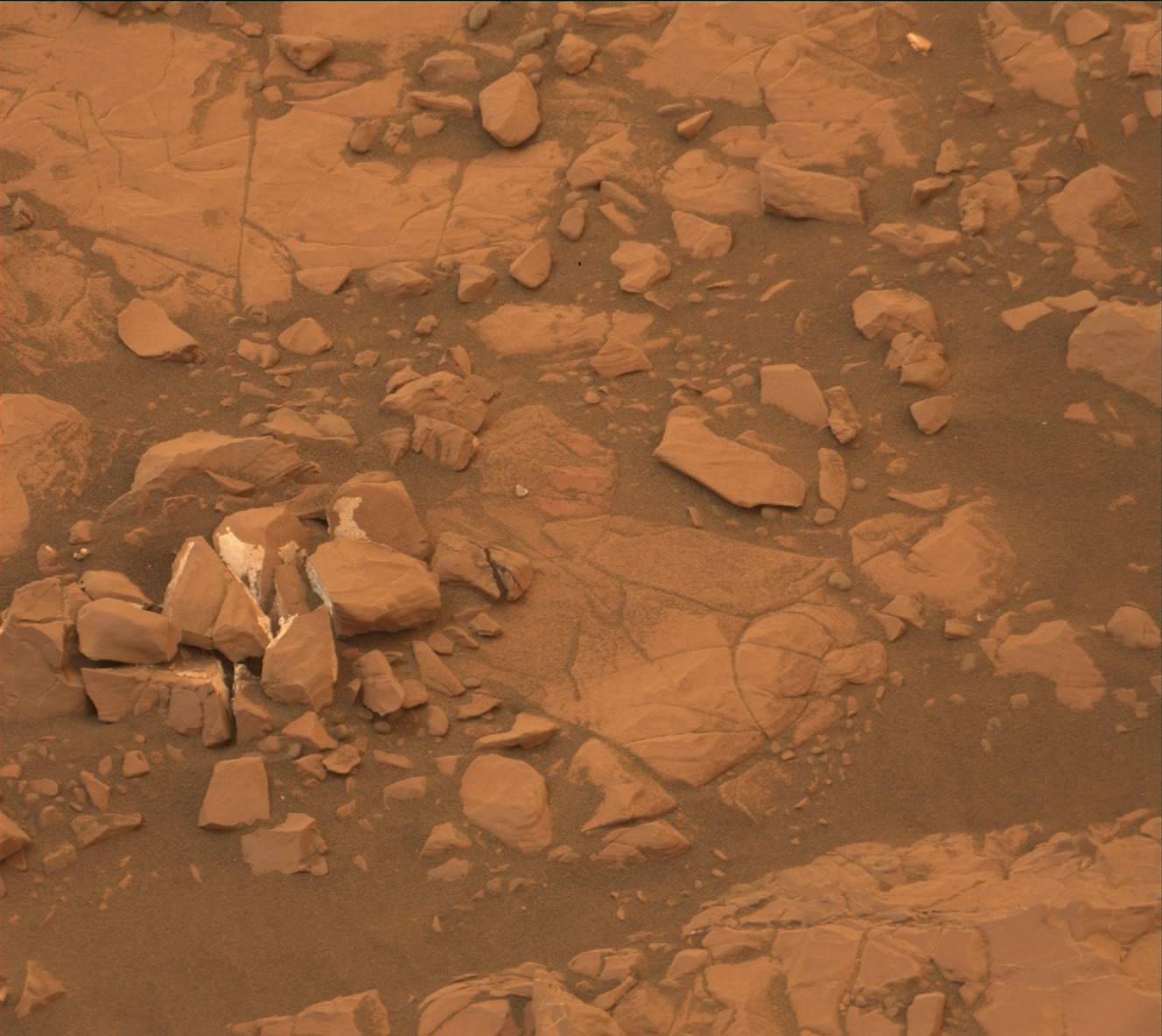 Nasa's Mars rover Curiosity acquired this image using its Mast Camera (Mastcam) on Sol 2108