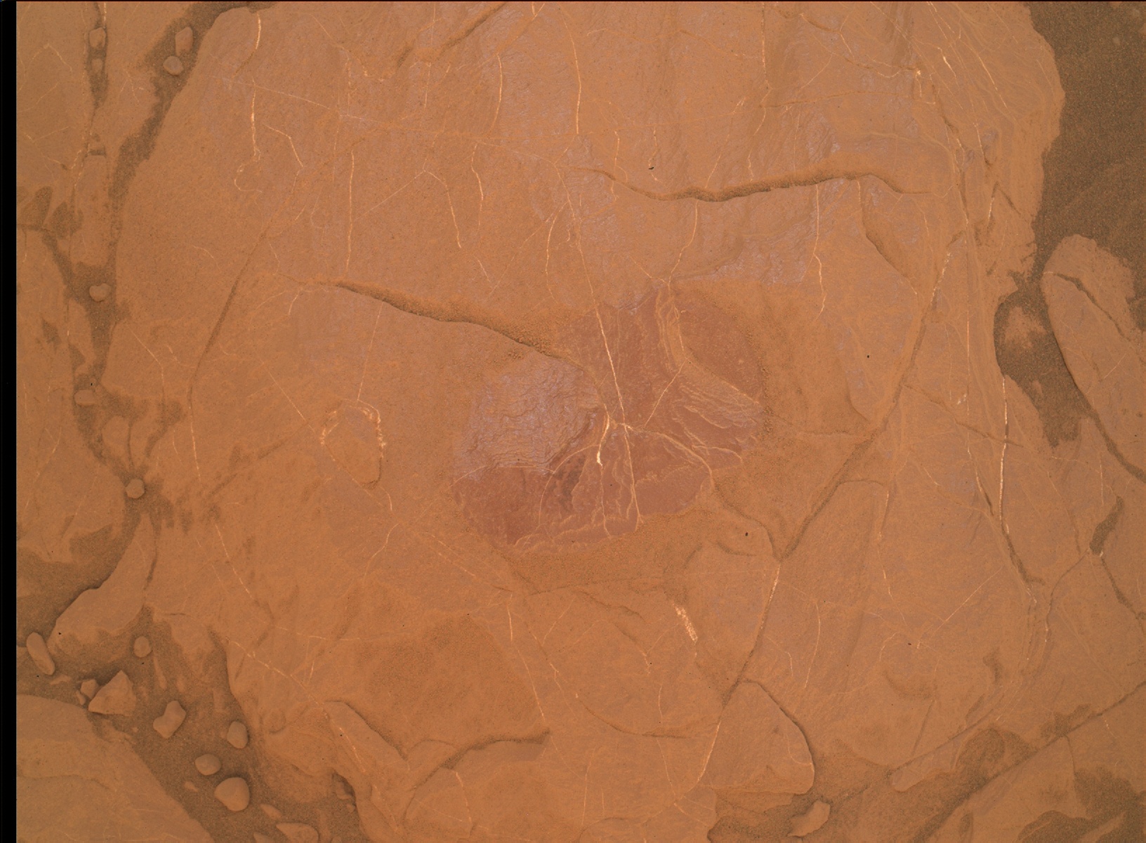 Nasa's Mars rover Curiosity acquired this image using its Mars Hand Lens Imager (MAHLI) on Sol 2109