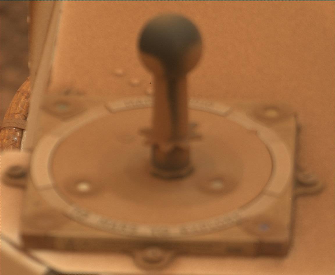 Nasa's Mars rover Curiosity acquired this image using its Mast Camera (Mastcam) on Sol 2110