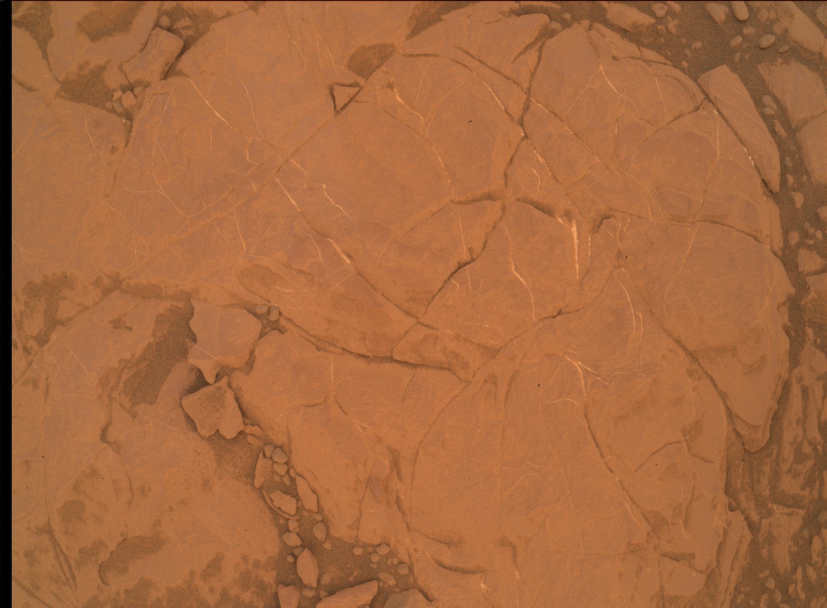 Nasa's Mars rover Curiosity acquired this image using its Mars Hand Lens Imager (MAHLI) on Sol 2111
