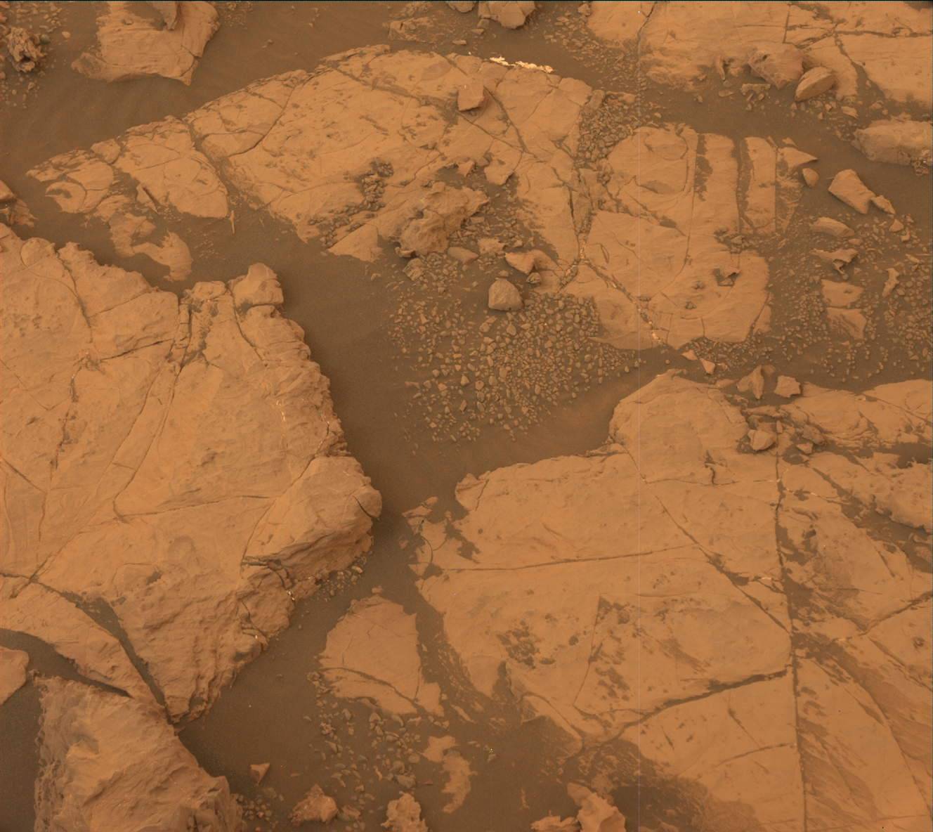 Nasa's Mars rover Curiosity acquired this image using its Mast Camera (Mastcam) on Sol 2119