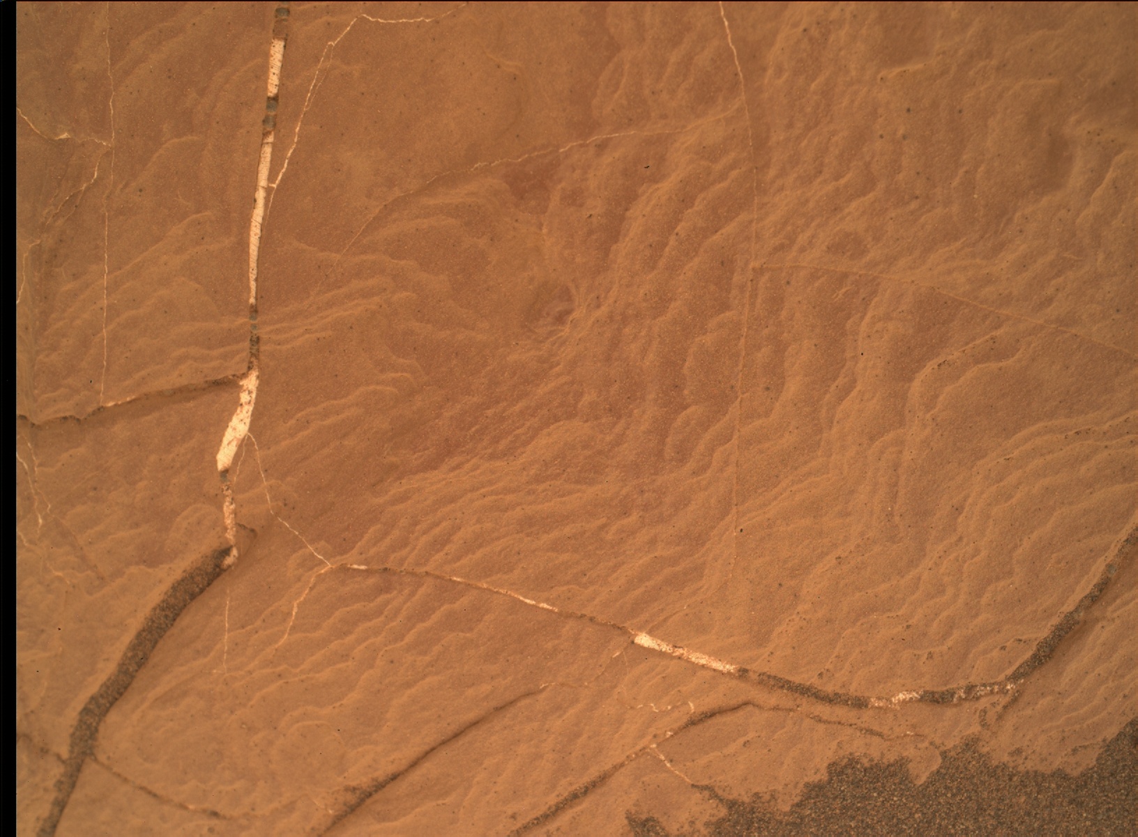 Nasa's Mars rover Curiosity acquired this image using its Mars Hand Lens Imager (MAHLI) on Sol 2119