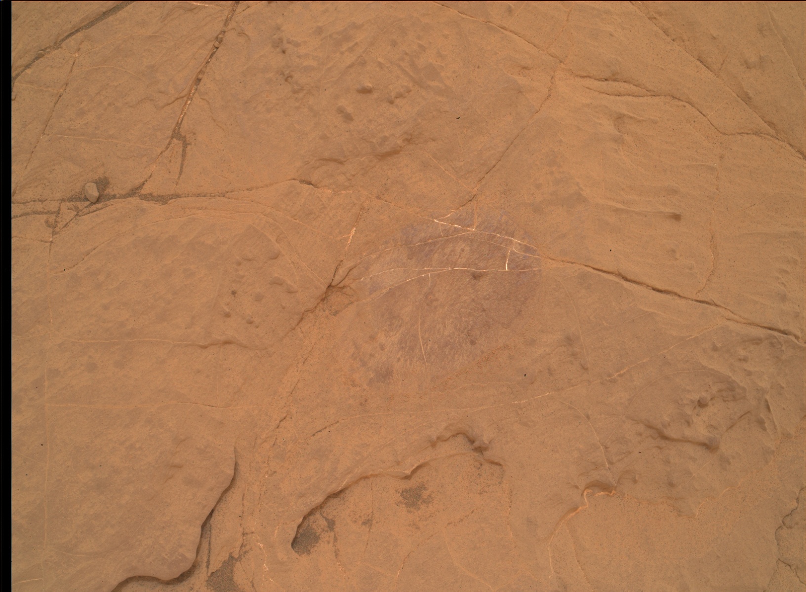Nasa's Mars rover Curiosity acquired this image using its Mars Hand Lens Imager (MAHLI) on Sol 2121